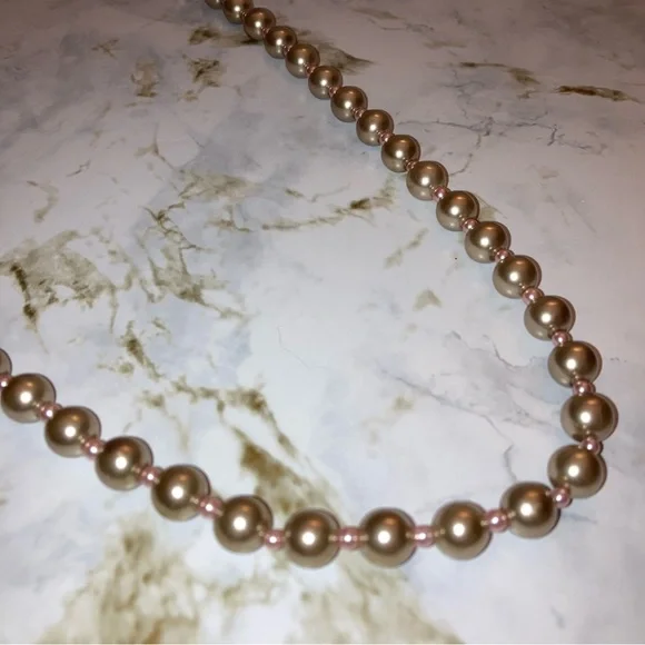 Vintage Pearl Necklace Classic Formal Cocktail Jewelry - Picture 9 of 12